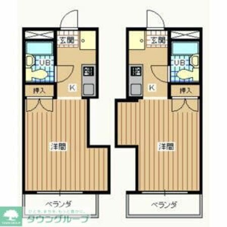ヘリテイジの物件間取画像